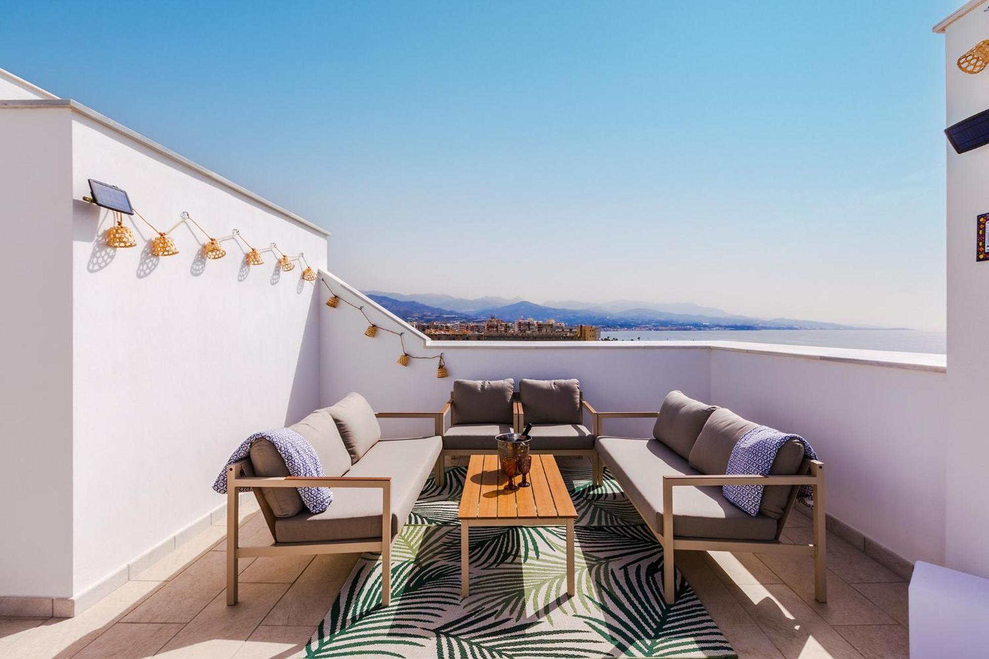 A&N Atico Vista Al Mar Apartman Torre Del Mar Kültér fotó