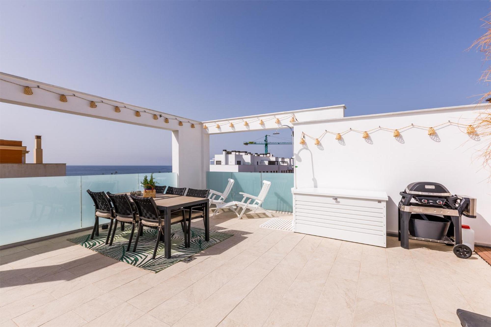 A&N Atico Vista Al Mar Apartman Torre Del Mar Kültér fotó