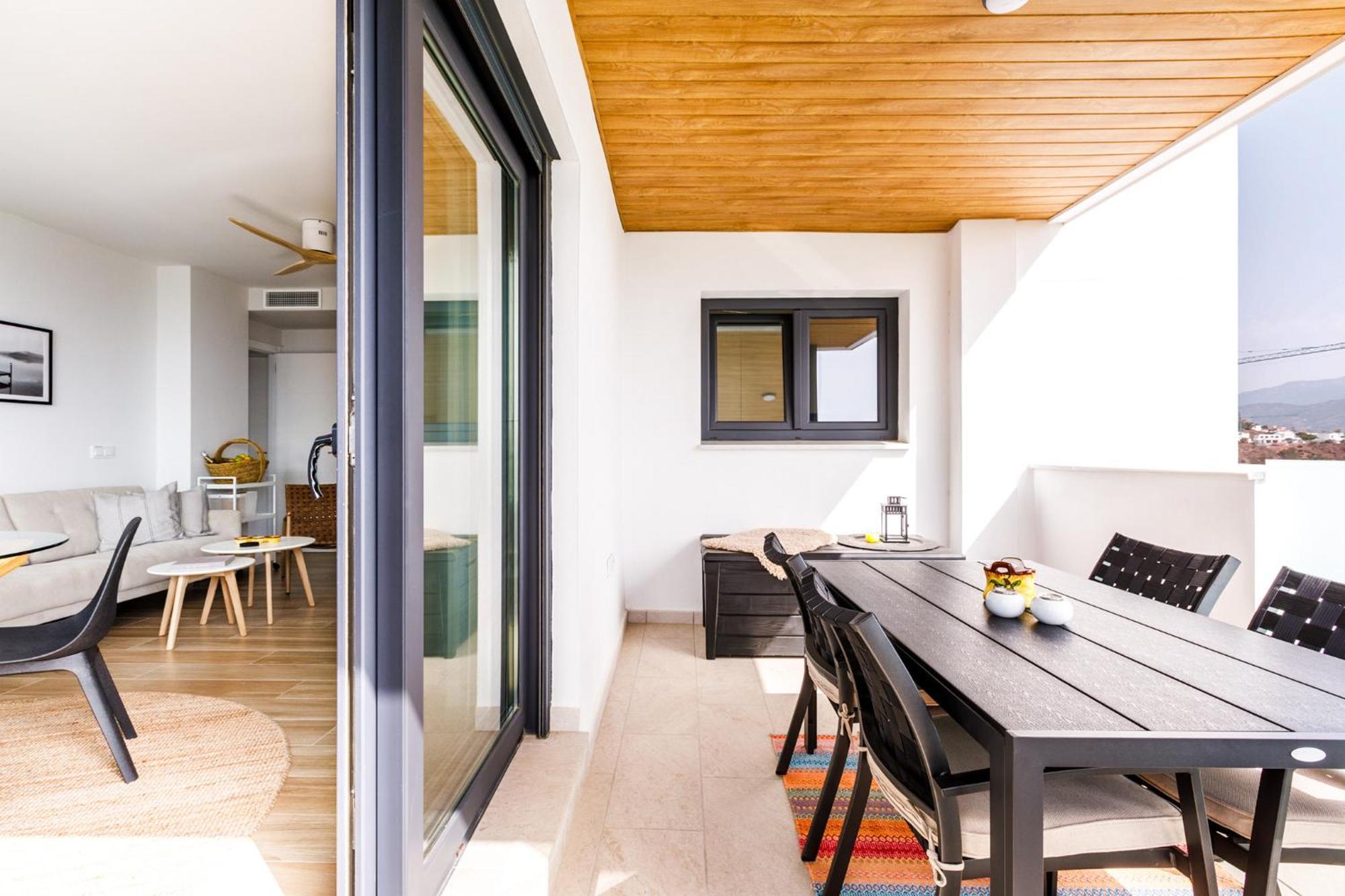 A&N Atico Vista Al Mar Apartman Torre Del Mar Kültér fotó