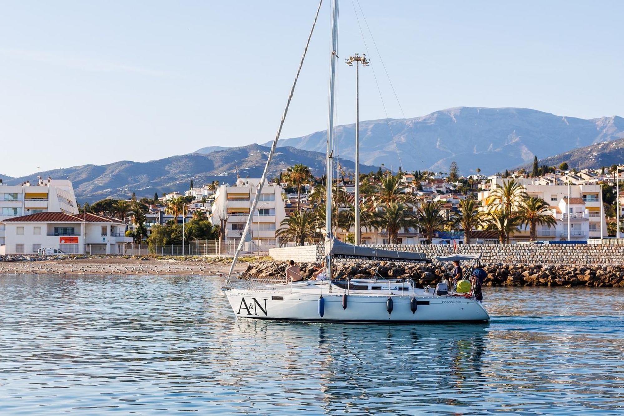 A&N Atico Vista Al Mar Apartman Torre Del Mar Kültér fotó